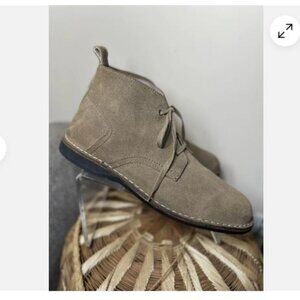 Andrew Marc Boots Mens Sz 12 Dorchester Lace Up Ankle Chukka Suede